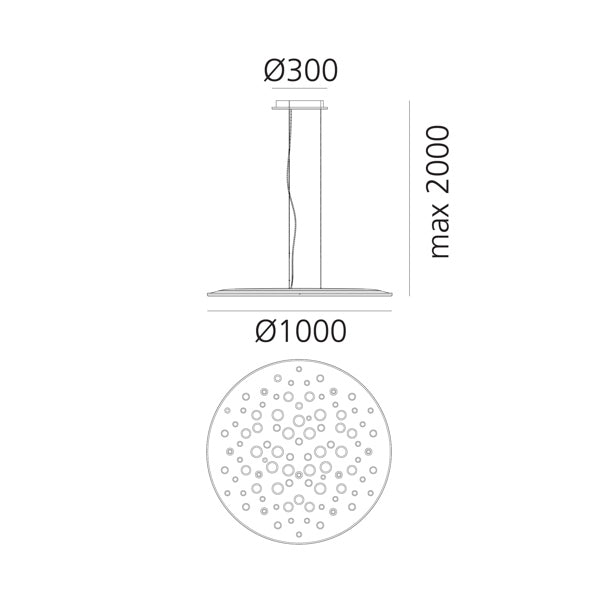 Artemide Silent Field 2.0 Pendelleuchte – Ansicht 1