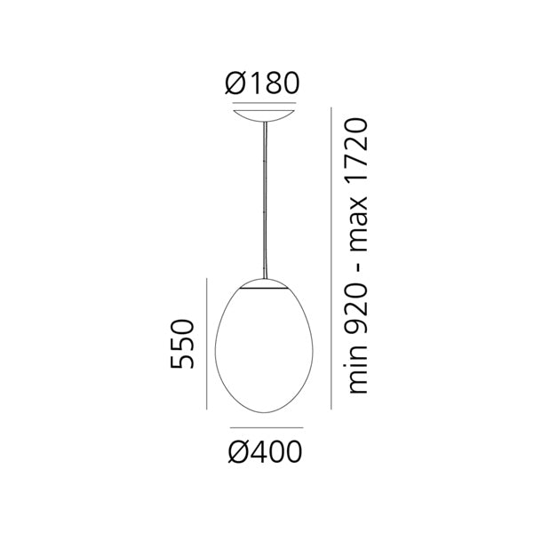 Artemide Stellar Nebula Pendelleuchte – Ansicht 4