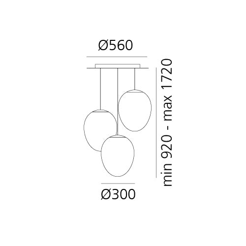 Artemide Stellar Nebula Pendelleuchte – Ansicht 6