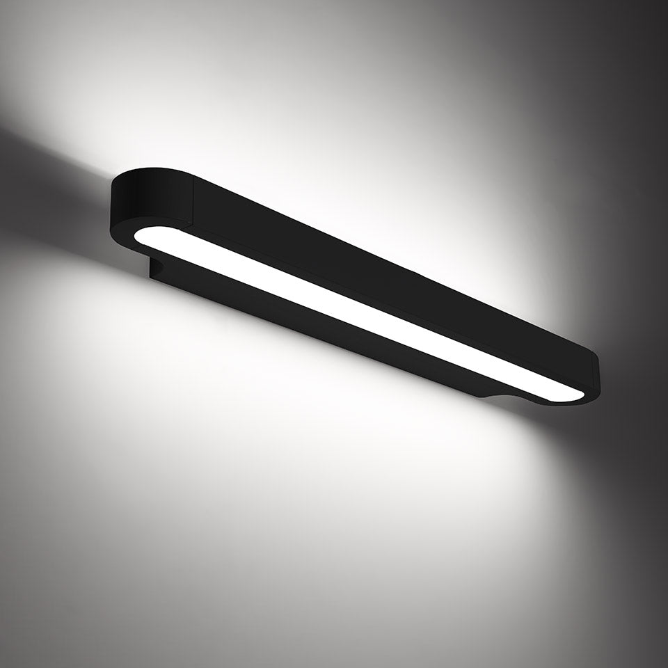 Artemide Talo Wandleuchte – Wand 60, Standard, dimmbar, Schwarz