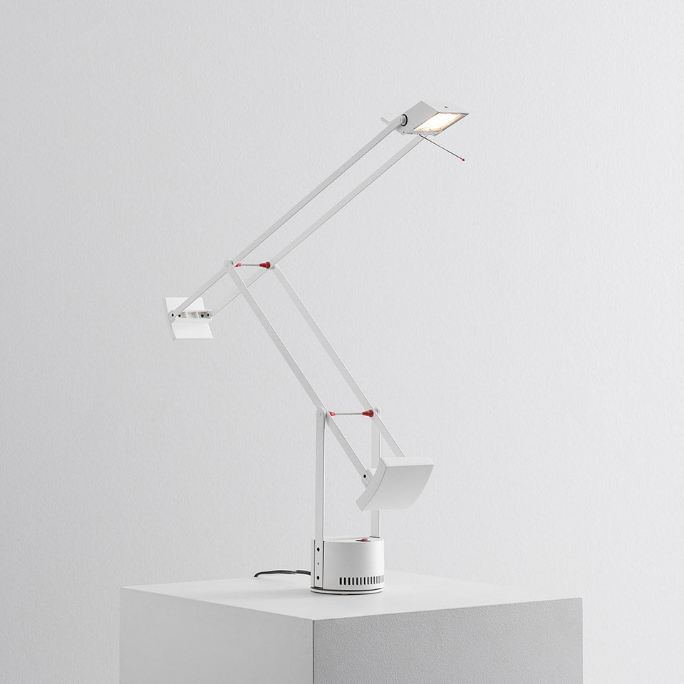 Artemide Tizio Tischleuchte – Standard, Weiß, für Leuchtmittel