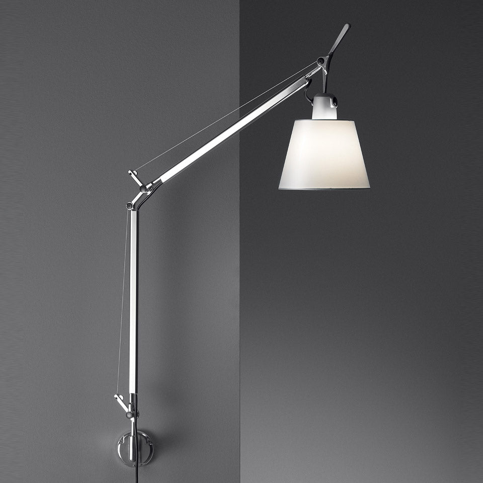 Artemide Tolomeo Basculante Wandleuchte – Satiniert
