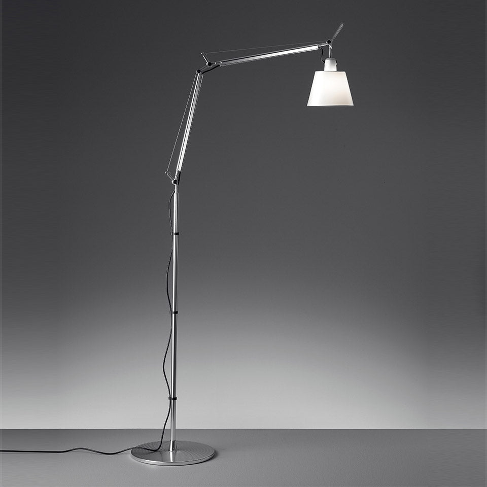 Artemide Tolomeo Basculante Stehleuchte – Pergament
