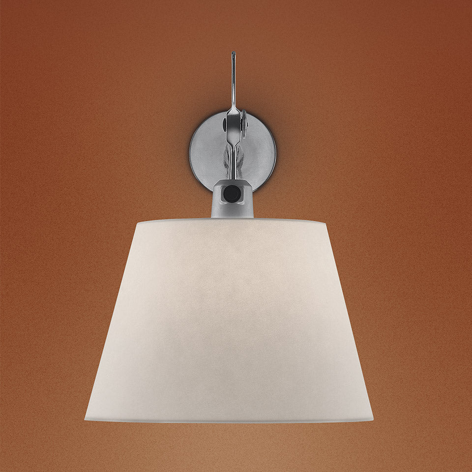 Artemide Tolomeo Diffusore Wandleuchte – Pergament Ø32 cm