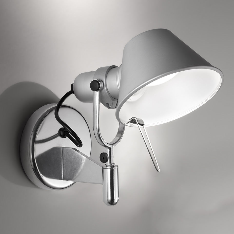 Artemide Tolomeo Faretto Wandleuchte – für Leuchtmittel, ohne Schalter