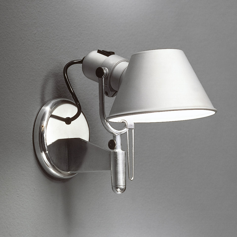 Artemide Tolomeo Faretto Wandleuchte – für Leuchtmittel, mit Schalter