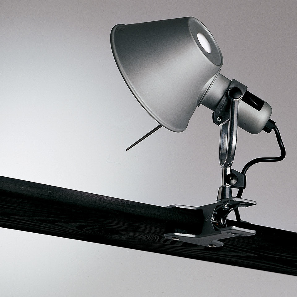 Artemide Tolomeo Pinza Wandleuchte – Standard, Aluminium, für Leuchtmittel