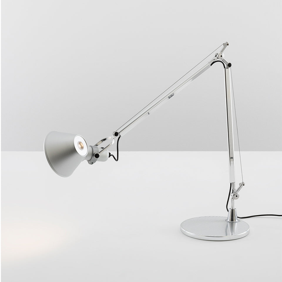 Artemide Tolomeo Tischleuchte – Aluminium, 2700 K, Einbaustift
