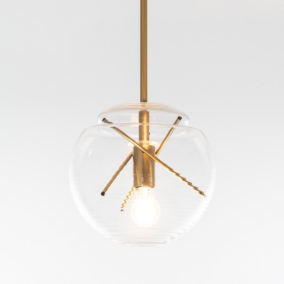 Artemide Vitruvio Stehleuchte – Pendel, Messing