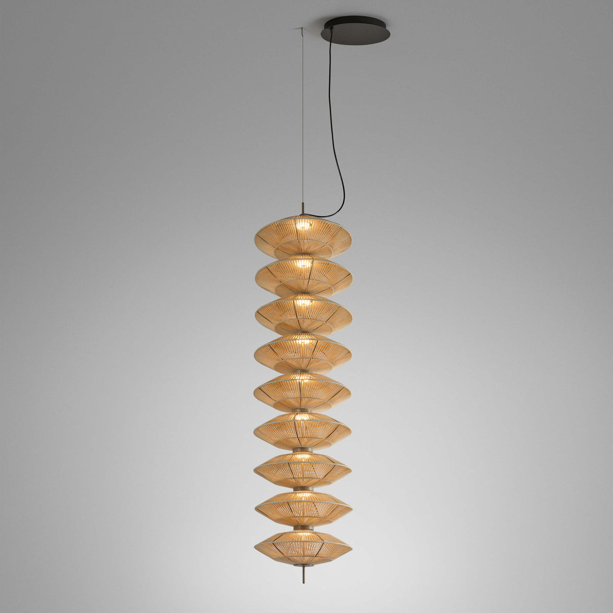 Bover Yuyun L (Large Shades) Pendelleuchte – Yuyun S/9L
