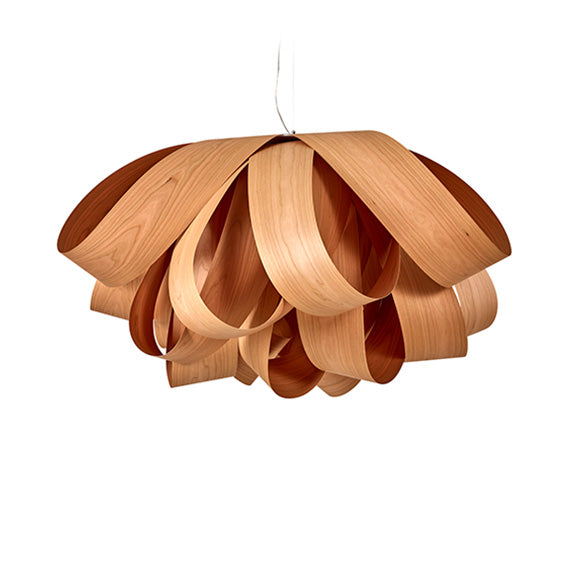 LZF Agatha Pendelleuchte aus Holzfurnier