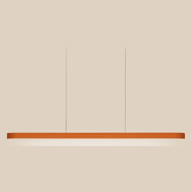 LZF I-Line Pendelleuchte – Furnier Orange