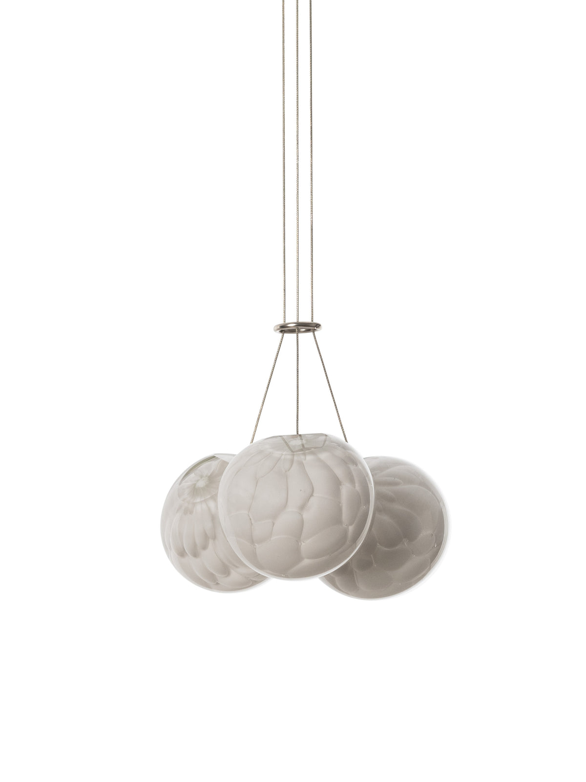 Bocci 118 Cluster Pendelleuchte – 118.3 – 3 Pendel, Ø152 mm Baldachin rund, 2700 K