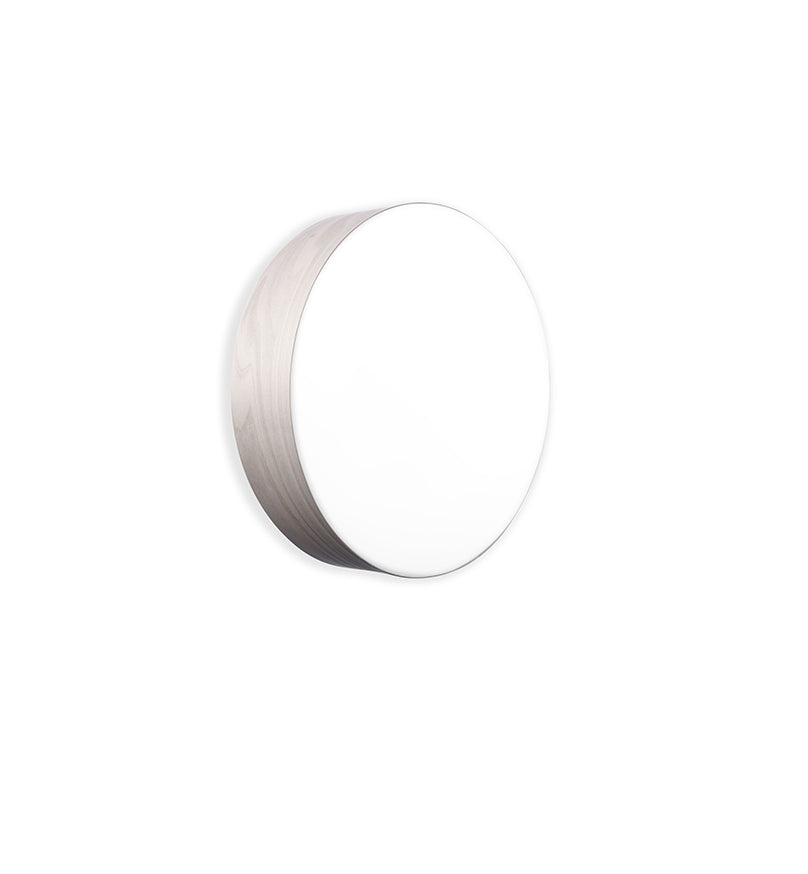 LZF Gea Wand- und Deckenleuchte – Furnier Grau
