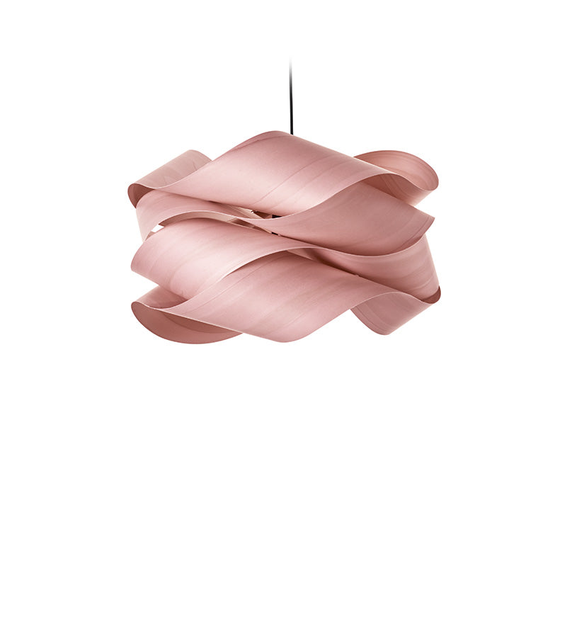 LZF Link Pendelleuchte – Furnier Zartrosa