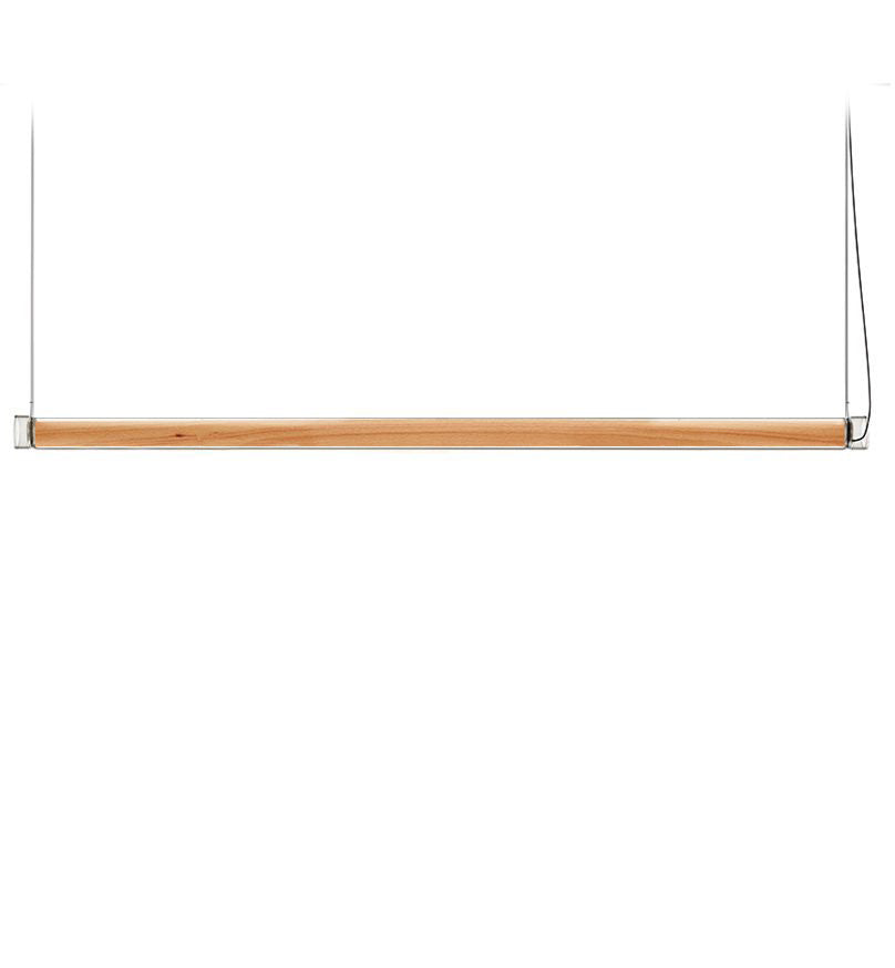 LZF Estela Horizontal Pendelleuchte – Furnier Buche natur