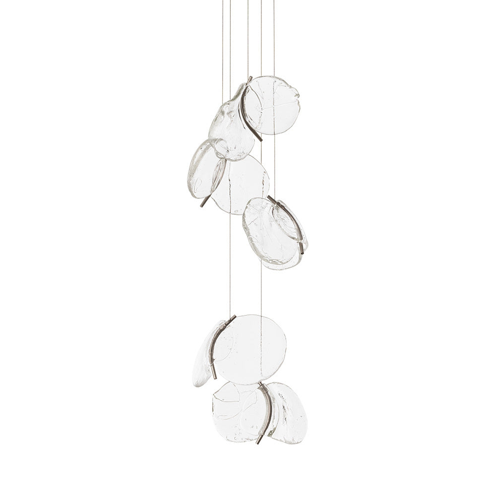 Bocci 141 Random Pendelleuchte – 141.5 – 5 Pendel, Ø203 mm Baldachin rund