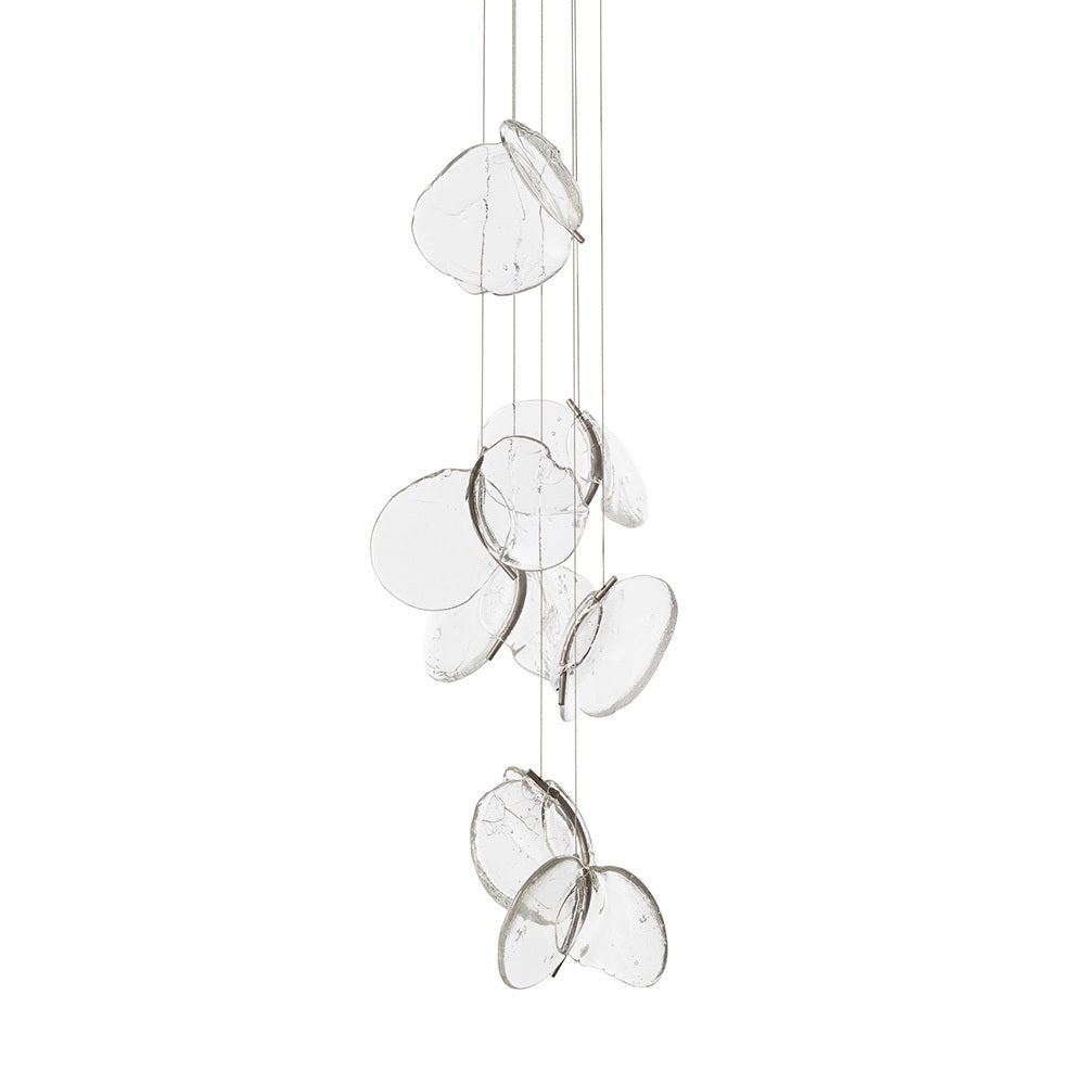 Bocci 141 Random Pendelleuchte – 141.7 – 7 Pendel, Ø203 mm Baldachin rund
