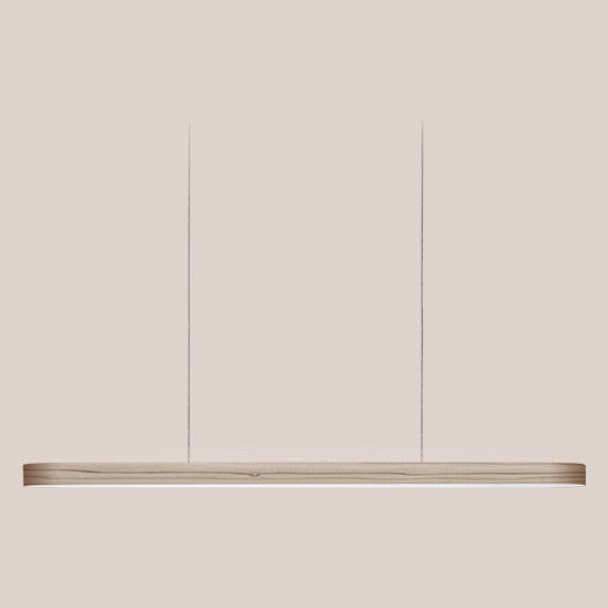 LZF I-Line Pendelleuchte – Furnier Grau