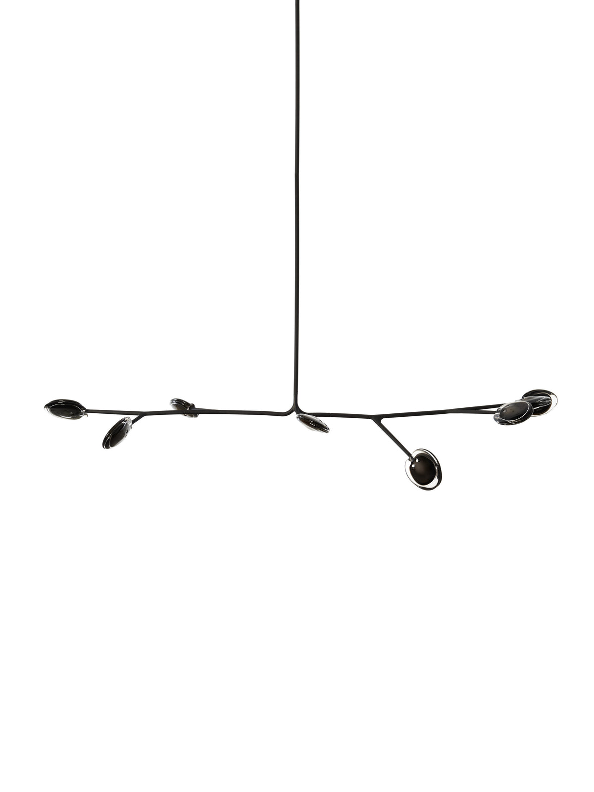 Bocci 16 Armature Pendelleuchte – 16.8a.2 – 8 Pendel, 835 mm hoch, mit 500 mm Verlängerung, grau 1, 2700 K