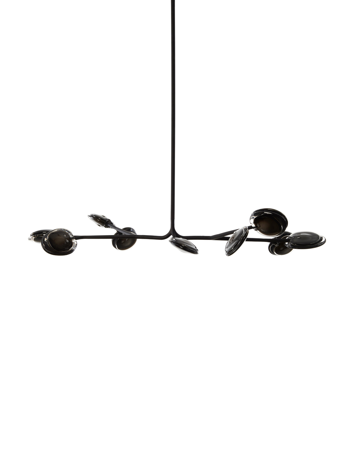 Bocci 16 Armature Pendelleuchte – 16.9a.2 – 9 Pendel, 935 mm hoch, mit 500 mm Verlängerung, grau 1, 2700 K