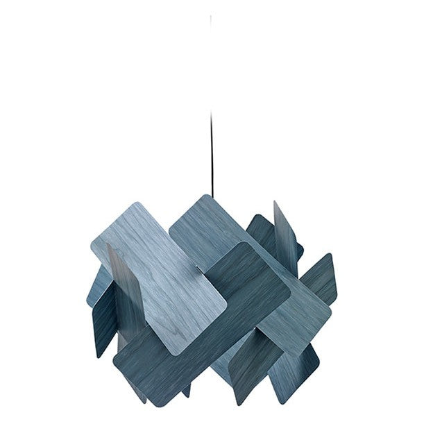 LZF Escape Pendelleuchte – Furnier Blau