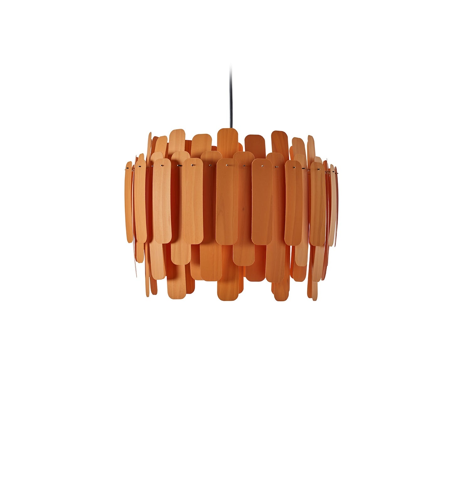 LZF Maruja Pendelleuchte – Furnier Orange