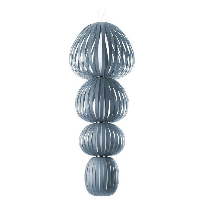 LZF Totem Pendelleuchte – Furnier Blau