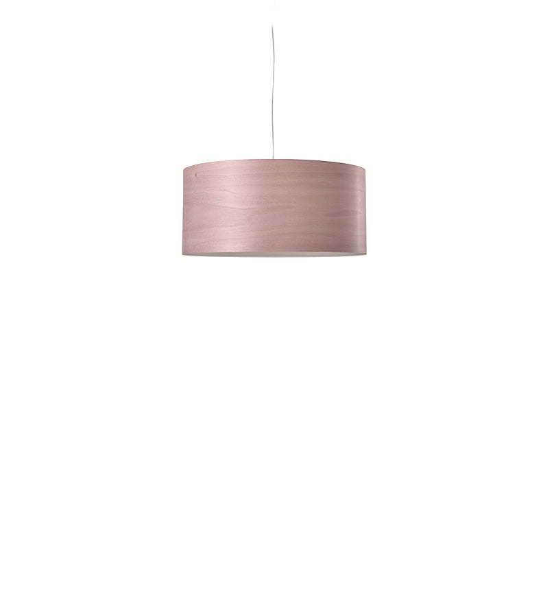 LZF Gea Pendelleuchte – Furnier Zartrosa