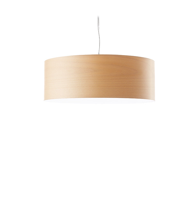 LZF Gea Pendelleuchte – Furnier Buche natur