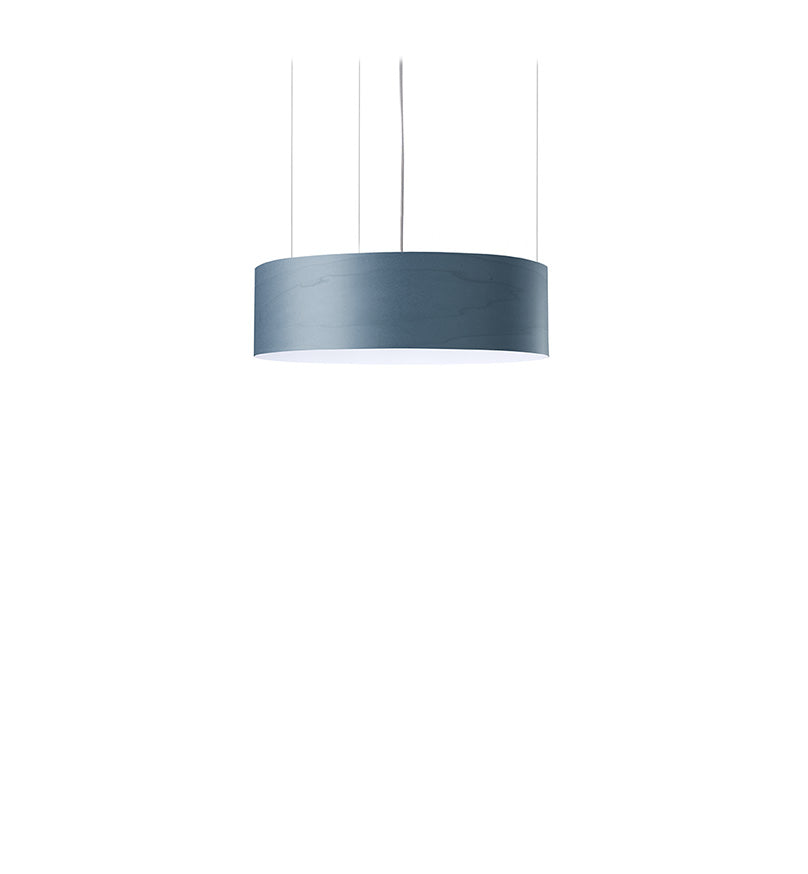 LZF Gea Pendelleuchte – Furnier Blau