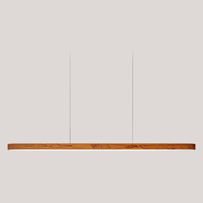 LZF I-Line Pendelleuchte – Furnier Kirsche natur