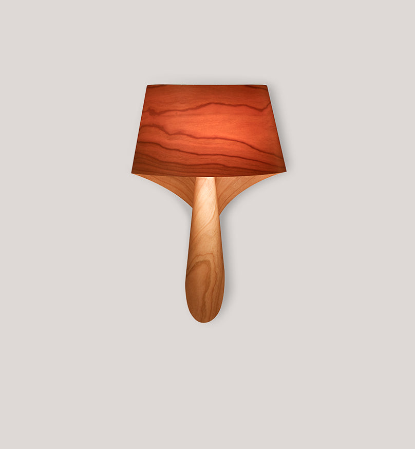 LZF Air Wandleuchte – Furnier Kirsche natur