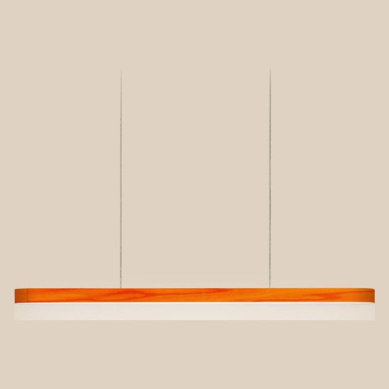 LZF I-Line Pendelleuchte – Furnier Orange