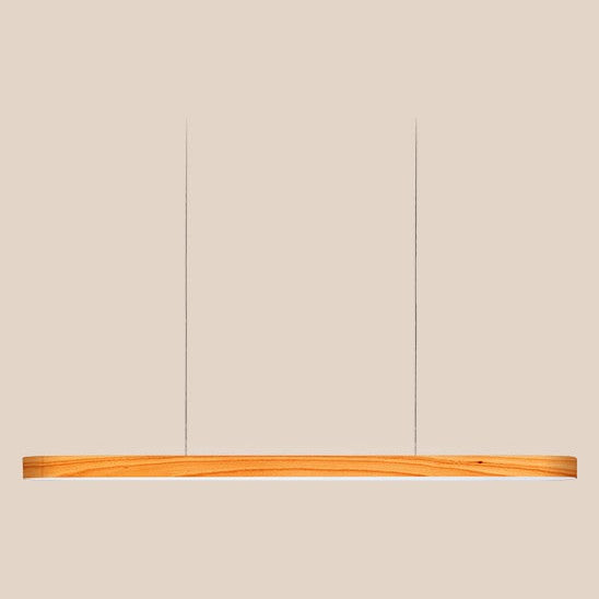 LZF I-Line Pendelleuchte – Furnier Buche natur