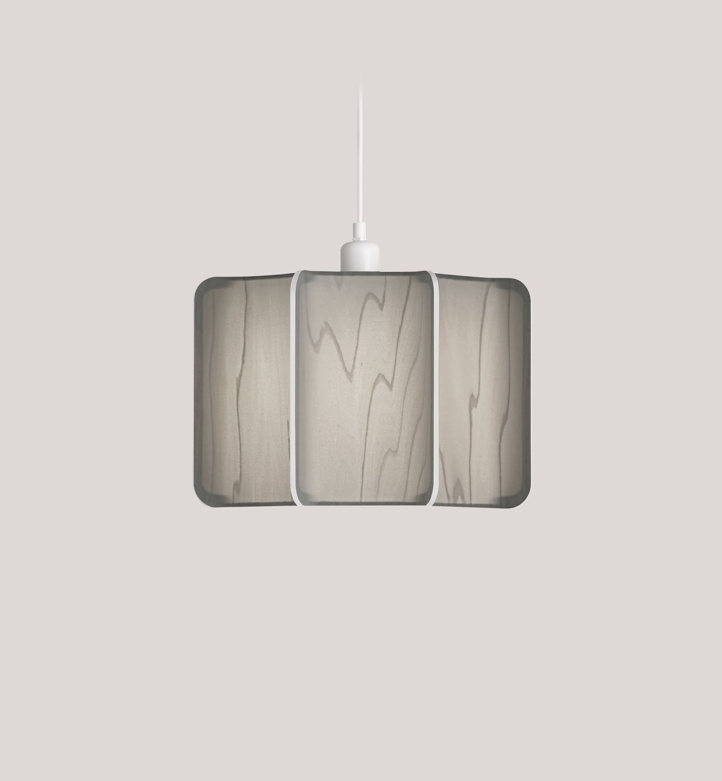 LZF Kactos Pendelleuchte – Furnier Grau