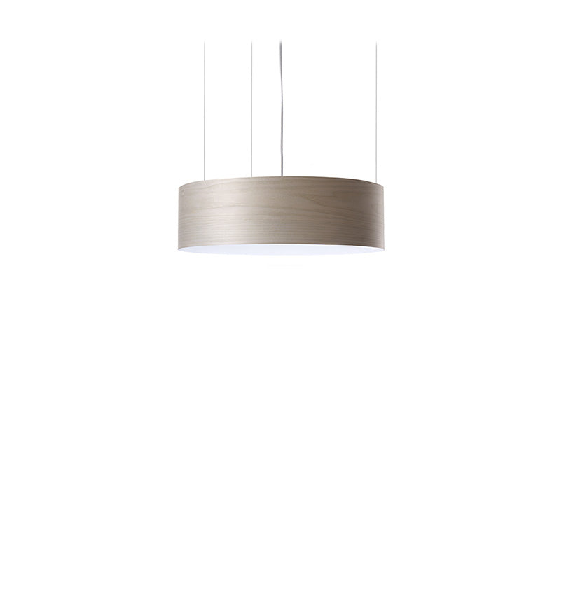 LZF Gea Pendelleuchte – Furnier Grau