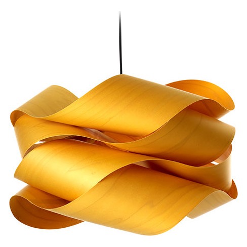 LZF Link Pendelleuchte – Furnier Gelb