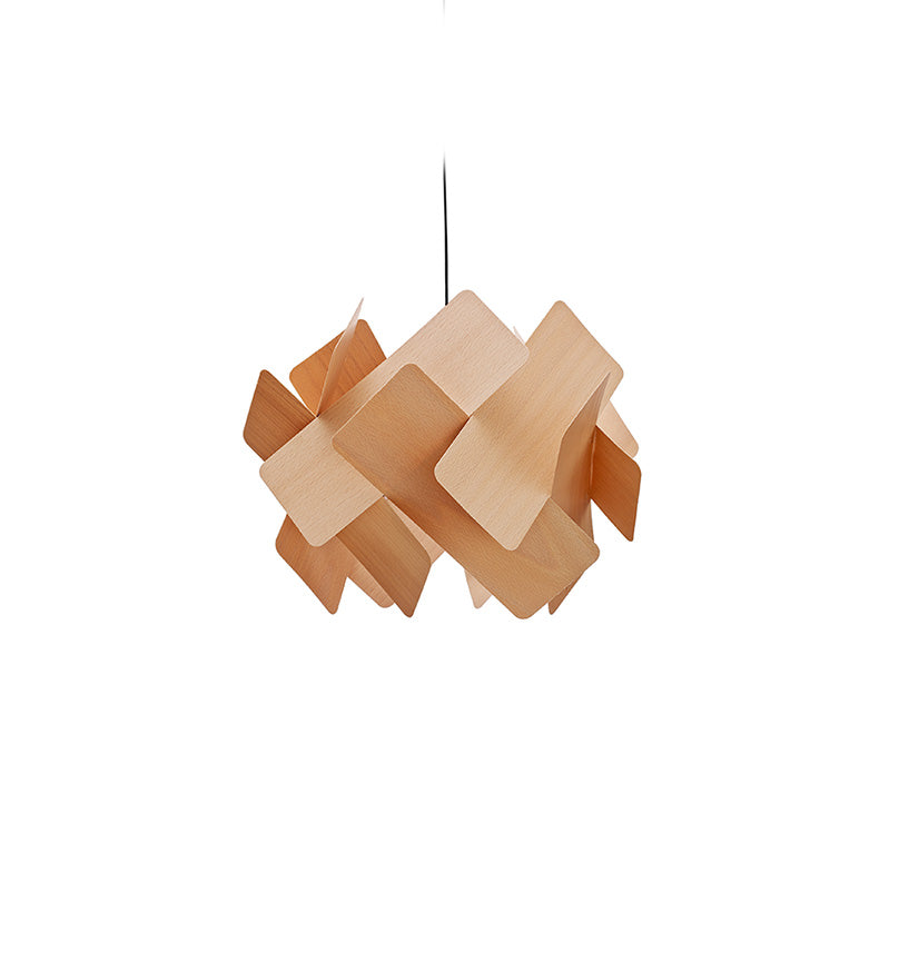 LZF Escape Pendelleuchte – Furnier Buche natur