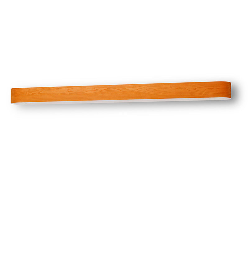 LZF I-Club Slim Wandleuchte – Furnier Orange