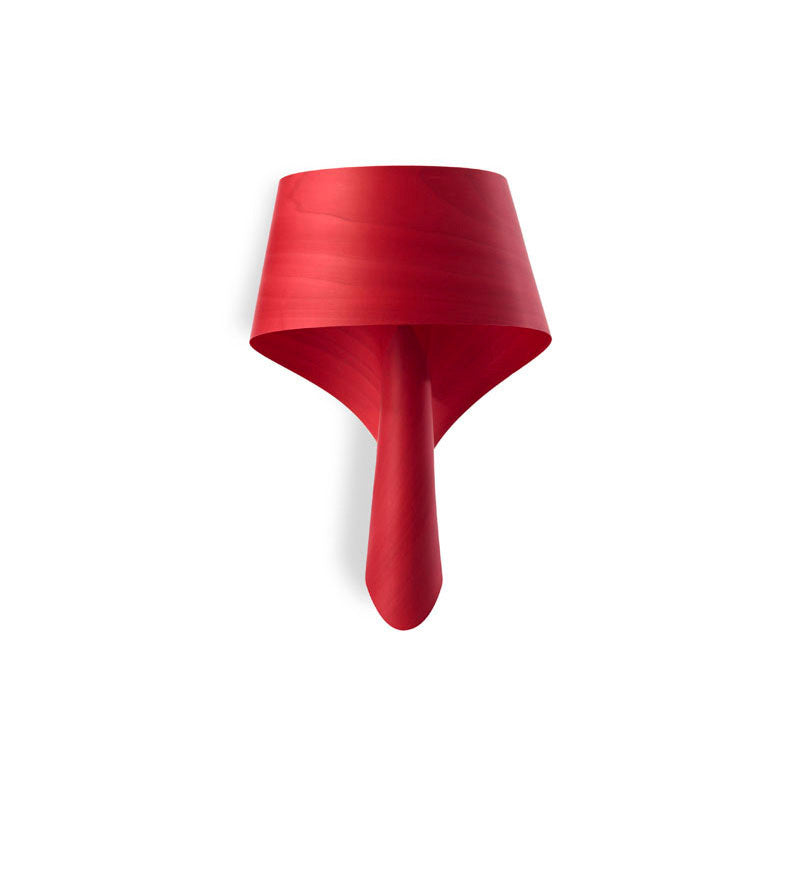 LZF Air Wandleuchte – Furnier Rot