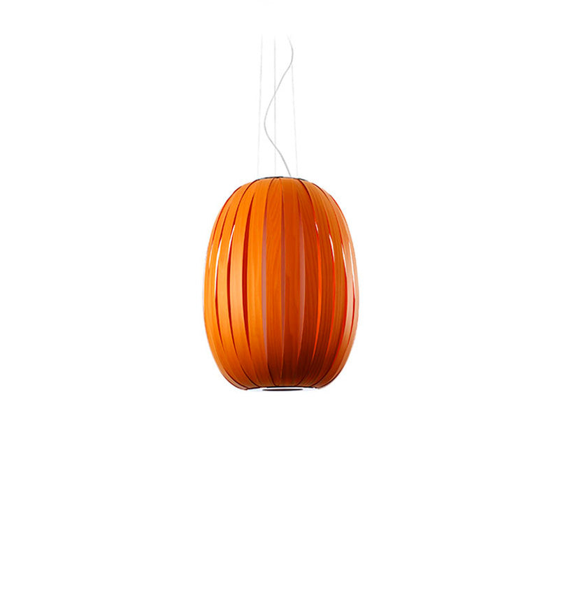 LZF Pod Pendelleuchte – Furnier Orange