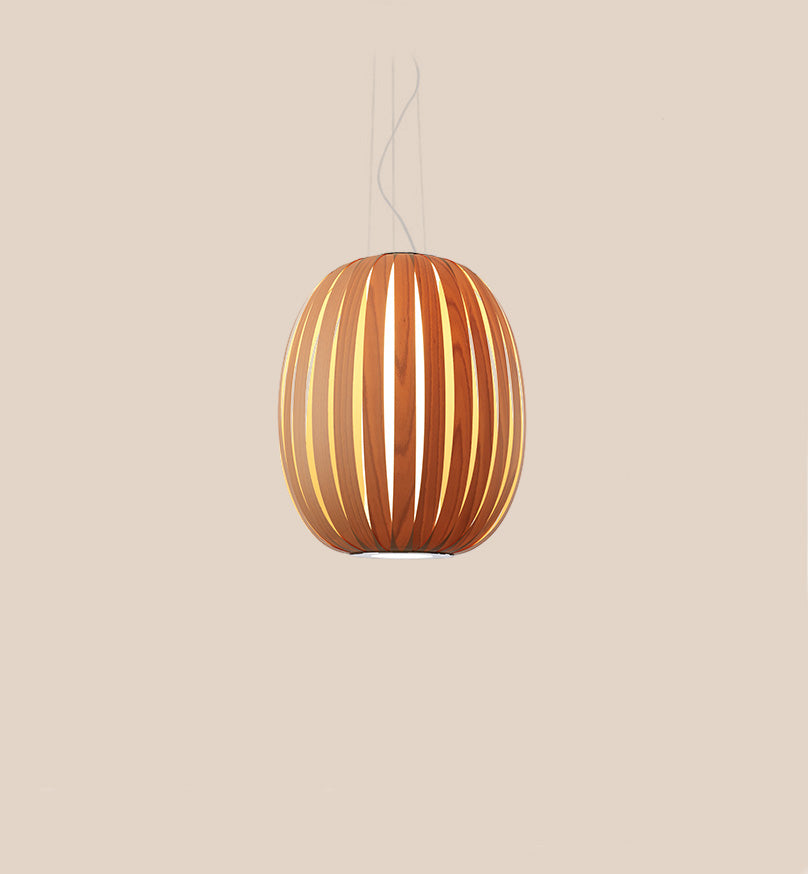 LZF Pod Pendelleuchte – Furnier Buche natur