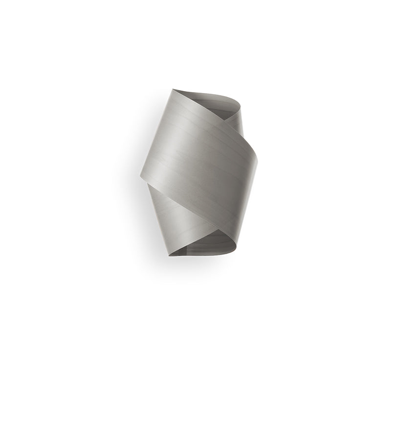 LZF Orbit Wandleuchte – Furnier Grau