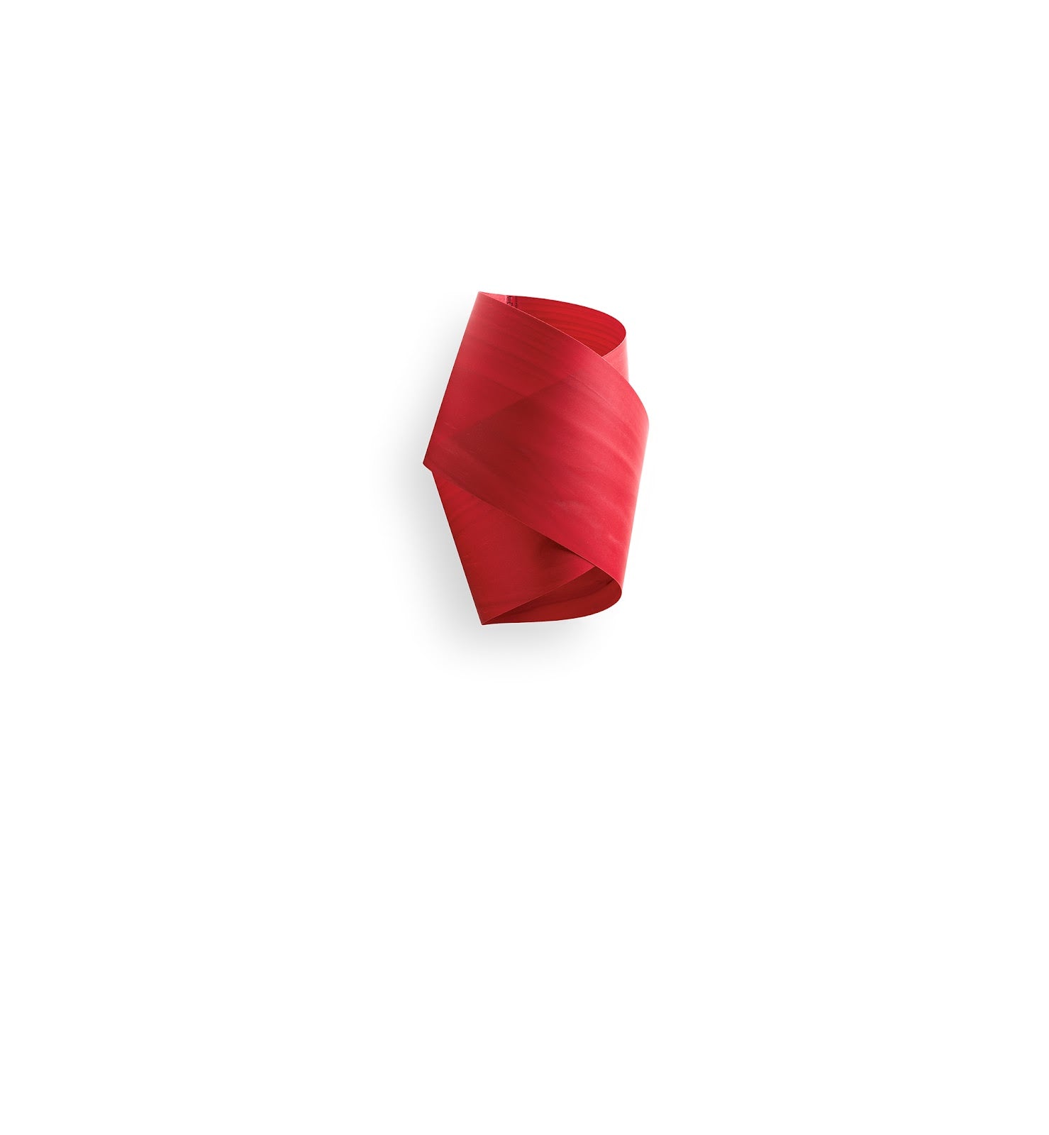 LZF Orbit Wandleuchte – Furnier Rot