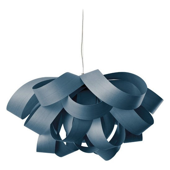 LZF Agatha Small Pendelleuchte – Furnier Blau