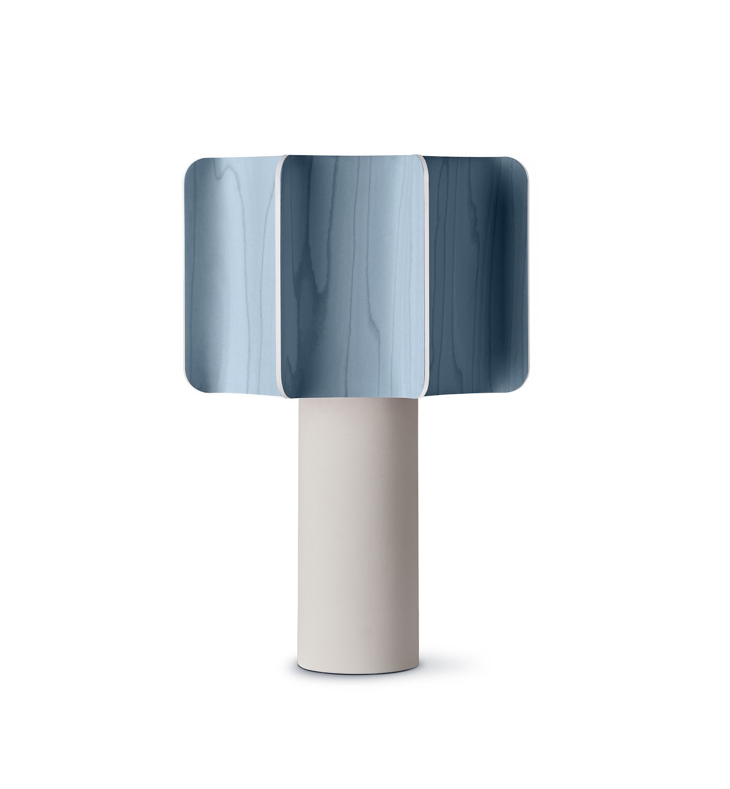 LZF Kactos Tischleuchte – Furnier Blau