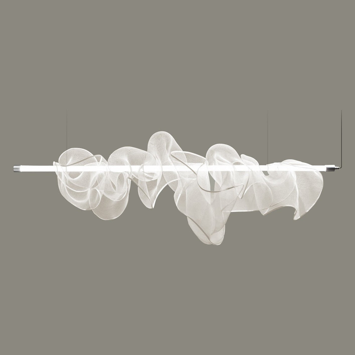 LZF The Cloud Pendelleuchte – Furnier Elfenbeinweiß