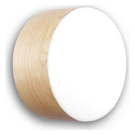 LZF Gea Wand- und Deckenleuchte – Furnier Buche natur
