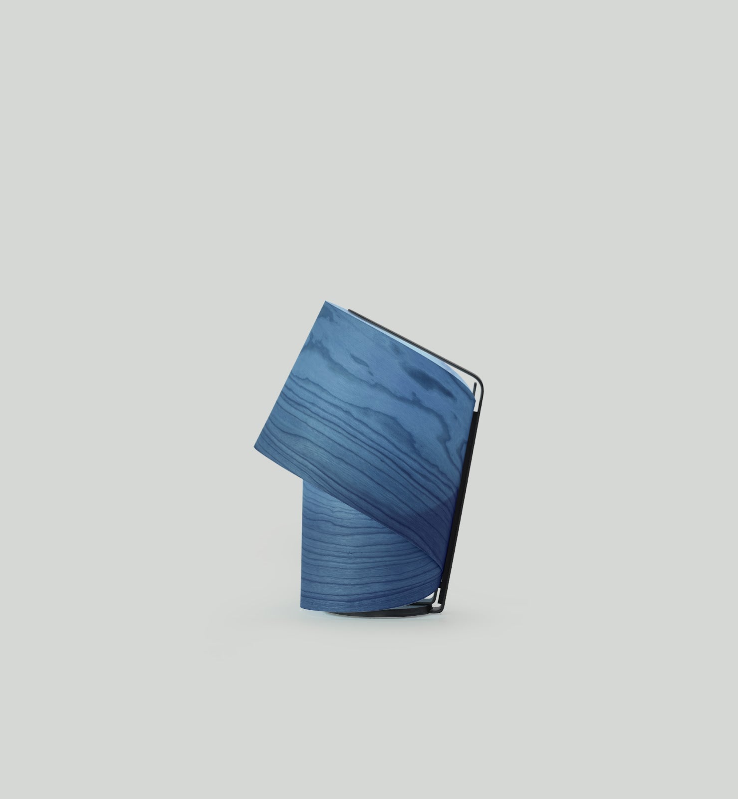 LZF Tiny Tischleuchte – Furnier Blau